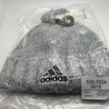 Adidas Accessories | New Adidas Men's Recon 3 Balli Mens Beanie Hat White Black Gray Lined One Sz G29 | Color: Gray | Size: Os