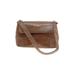 Tommy Hilfiger Shoulder Bag: Embossed Brown Solid Bags