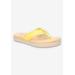 Wide Width Women's Starling Sling by Franco Sarto in Yellow (Size 8 1/2 W)