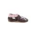 Robeez Booties: Brown Floral Shoes - Size 18-24 Month