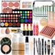 YBUETE Makeup Set All in One Makeup Set Kit for Women Girls Teens Full Kit, Makeup Gift Set for Beginners and Professionals Include Foundation, CC Cream, Eyeshadow Palettes, Liquid Lipsticks