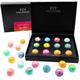 Hallingers Luxury Bath Bombs - Orange - 12 Bath Bombs Gift Set with Twelve Bathbombs (Set) - Mother's Day Gift & Gift Ideas for Father's Day | Congratulations New Home