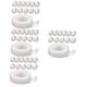 MAGICLULU 96 Rolls White Major Pe Substrate First Aid Supplies