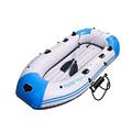 KKMNDE Inflatable Boat Set Adults Inflatable Fishing Boat, 2 Person Inflatable Kayak With Oars, Pump, Water Rafts