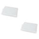 Mipcase 2pcs Greenhouse Film Greenhouse Plastic Window Coverings Film Plastic Window Coverings for Winter Plastic Sheeting Heavy Duty Greenhouse Sheeting Pe White Lining Water Proof