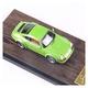 EMRGAZQD Scale Finished Model Car Miniature 1:64 For Porsche 964 Singer DLS Alloy Mini Race Car Model Simulation Die-cast Vehicles Miniature Replica Car (Color : Green)