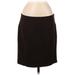 Kenneth Cole REACTION Casual Skirt: Brown Solid Bottoms - Women's Size 8