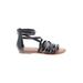 American Eagle Outfitters Sandals: Black Solid Shoes - Women's Size 7 - Open Toe