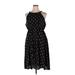 Torrid Casual Dress - Party Halter Sleeveless: Black Dresses - New - Women's Size 1X Plus