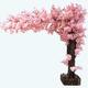 Artificial Cherry Blossom Tree,Artificial Plant Silk Sakura, Handmade Fake Cherry Blossom, for Home Wedding Party Garden Office Decoration Indoor/Outdoor 2.3x2m/7.5x6.6ft