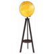 globe World Globe Floor Floor Tripod with Wooden Storage Rack Stand Raised Embossed Map Globe for Home, Office and Classroom map (Color : B)