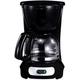 DSeenLeap Coffee Machine, Coffee On The Go Filter Coffee Machine Black And Brushed Stainless Steel Coffee Maker,Filter Coffee Machine With Insulated Jug, Black