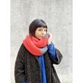 Knitted Scarf Paola, Knitted Scarf Women. Handmade, Wool Scarf, Winter Wool, Accessories, Loop Scarves