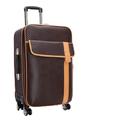 ZNBO Carry on Suitcase 20-Inch,Expandable Hand Luggage Suitcase,Convenient for Business Trips,ABS+PC Hardshell Spinner Trolley for Lightweight 4 Wheels Cabin Luggage with TSA Locks,Brown,28