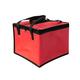 HJGTTTBN Lunch Bags Insulated Thermal Cooler Bag Cool Lunch Foods Drink Boxes Drink Storage Big Square Chilled Bags Zip Picnic Tin Foil Food Bags (Color : Red, Size : 29X29X23cm)