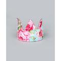 Dress Up Crown - Sequin Birthday Pink Sequins Reverse To Blue & Roses Fits All