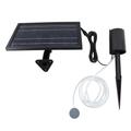 Solar Aerator Solar Air Pump Kit,Solar Pond Aerator,10V 8W Solar Powered Oxygen Air Pump with Hoses for Small Fish Pond Stock Tank Aquarium Hydroponics