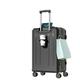 BLBTEDUAMDE Multifunctional Trolley Case 20-inch Elegant Luggage Ladies Lightweight Trolley Suitcase Student Password Box (Color : Glory Black, Size : 28")
