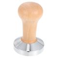 Angoily 3 Pcs Coffee Tamper Coffee Tea Maker Coffee Maker Machine Espresso Tamper Coffee Pressing Tool Coffee Ground Coffee Concentrate Wooden Handle Coffee Presser Cofee Machine Espresso