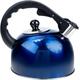 Tea Kettle Whistling Kettle Stainless Steel Tea Pot 3L Teakettle for Stovetop Induction Stove Top Fast Boiling Heat Water Tea Pot Blue