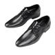 HJGTTTBN Leather Shoes Men Designer Comfortable Leather Casual Breathable Business Shoes Men's Flats Soft Soles Loafers Men Driving Shoes (Color : Schwarz, Size : 9.5 UK)