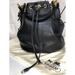 Coach Bags | Coach Black Leather Bucket Bag | Color: Black | Size: Os