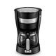 Coffee Machine, Compact Coffee Machine With A Brewing Time Of 5-8 Minutes,650 W Stainless Steel Filter Coffee Machine With Insulating Material Black,For Espresso Cooker