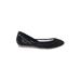 Adidas Stella McCartney Flats: Ballet Wedge Casual Black Print Shoes - Women's Size 5 - Almond Toe