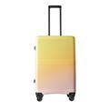 ZNBO Fashion Luggage Lightweight Hard Shell Trolley Travel Case,Hard Shell Suitcase Trolley Suitcase,Travel Bags Luggage Sets Luggage with Telescopic Handle,Yellow,24