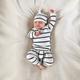 Black + White Stripe Baby Outfit, Mutual Newborn Clothes, Waffle Unisex, Modern Baby, Soft Preemie, 0-3M, 3-6M, 6-9M