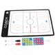 POPETPOP 3 Sets Board Reusable Ice Hockey Clipboard Basketball Competition Supply Puck Board Reusable Coaching Board Dry Tool Hockey Pucks Training Board White Pvc Sports Accessories