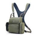 MOXULE Binocular Hanress Chest Pack: Bino Case with Rangefinder Pocket for Hunting Birdwatching and Hiking