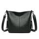 HJGTTTBN Shoulder bags women Women Leather Bags， Ladies Shoulder Bags Women's Handbag ，Female Messenger Bag Crossbody Bags for Women (Color : Dark green)