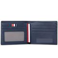HJGTTTBN Ladies Purse Soft Men Wallet Ultra Slim Credit Card Holder Genuine Leather Multi Card Case Purse Business Portable Wallet (Color : Blue)