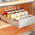Pull Out Cabinet Organizer, Pull Out Kitchen Storage, Pull Out Shelf No Need Drill, Kitchen Pullout Drawers, Slide Out Drawer for Cupboard for Kitchen, Living Room, Home