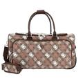 GUESS Eliette Logo Wheeled Duffel Latte Logo Multi, Latte Logo Multi, 17 UK