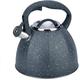 Tea Kettle 3 Liter Stainless Steel Whistling Tea Kettle - Modern Stainless Steel Whistling Tea Pot for Stovetop with Cool Grip Ergonomic Handle Stove Top Whistling Tea Kettle