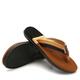 HJGTTTBN Sandals Men Summer Light Men Flip Flops Slippers Home Flip Flop Indoor House Slipper Room (Color : Brown, Size : 9.5)