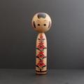 Kokeshi Doll Vintage Traditional Creative Made By Bushu Woodworking Company 24 cms/9.4 Inches Free Fast & Tracked Shipping