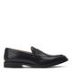 Base London Mens Kennedy Waxy Black Leather Penny Loafers UK 6