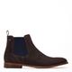 Base London Mens Carson Suede Brown Chelsea Boots UK 9