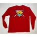 Columbia Shirts | Columbia Pfg Performance Fishing Gear Graphic T-Shirt Men Large Red Long Sleeve | Color: Red | Size: L