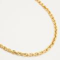 Anchor Chain Necklace in 18K Gold, 21.65 Inches | Real Genuine Gold Quality Fine Estate Jewelry Nordic