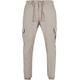 Cargohose URBAN CLASSICS "Urban Classics Herren Cargo Jogging Pants" Gr. XXL, US-Größen, grau (wolfgrey) Herren Hosen Cargohosen