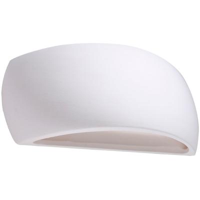 SOLLUX LIGHTING Wandleuchte "PONTIUS", weiß, H: 14cm, Lampen, Das Oberteil scheint Image