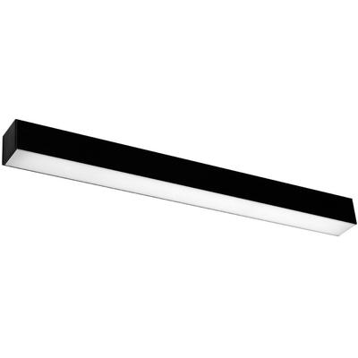 SOLLUX LIGHTING Wandleuchte "PINNE", schwarz, B:6cm H:6cm L:67cm, Lampen, leuchtet nieder