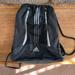 Adidas Bags | Adidas Drawstring Gear Bag Black Backpack Gym Sport Nice | Color: Black | Size: Os