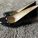 Jessica Simpson Shoes | 8.5 Jessica Simpson Patent Leather Wedge | Color: Black | Size: 8.5