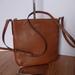 Coach Bags | Coach North South Crossbody Bag Brown Crossgrain Leather | Color: Brown | Size: Os