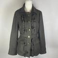 Anthropologie Jackets & Coats | Anthropologie Tabitha Wool Blend Coat/Jacket Size 4 | Color: Green | Size: 4
